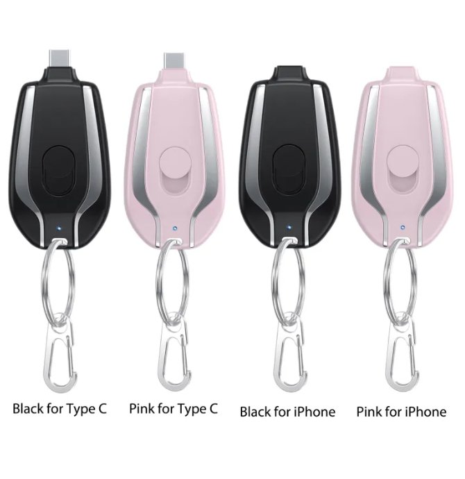 1500 MAH Portable Keychain charger