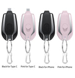 1500 MAH Portable Keychain charger