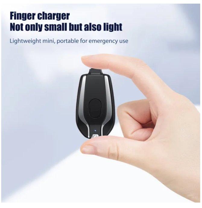 1500 MAH Portable Keychain charger