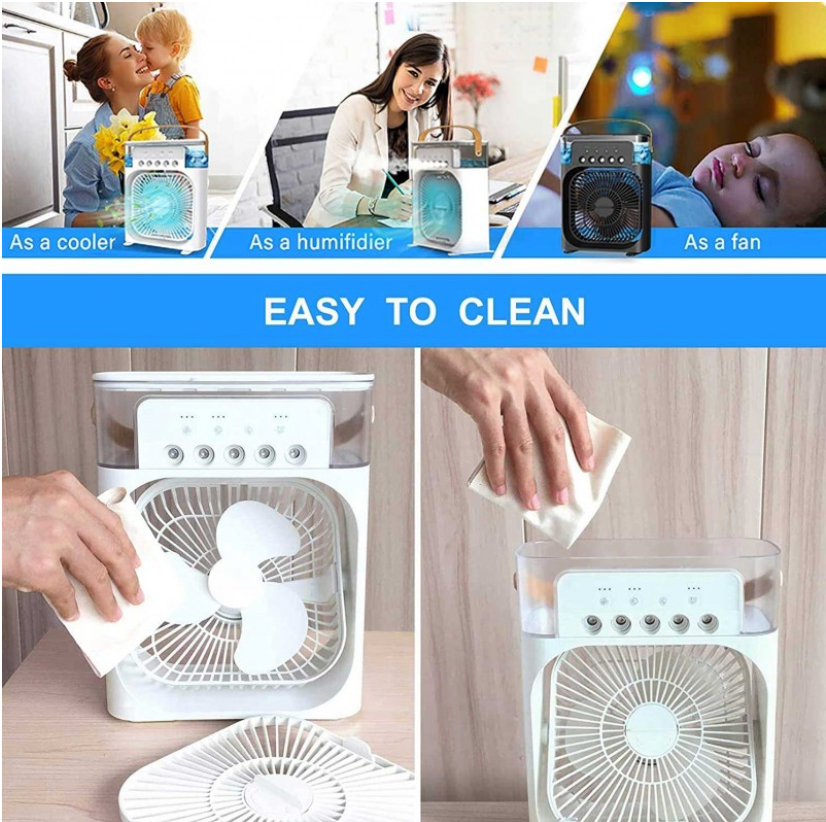 "Portable Mini Evaporative Air Cooler Fan"