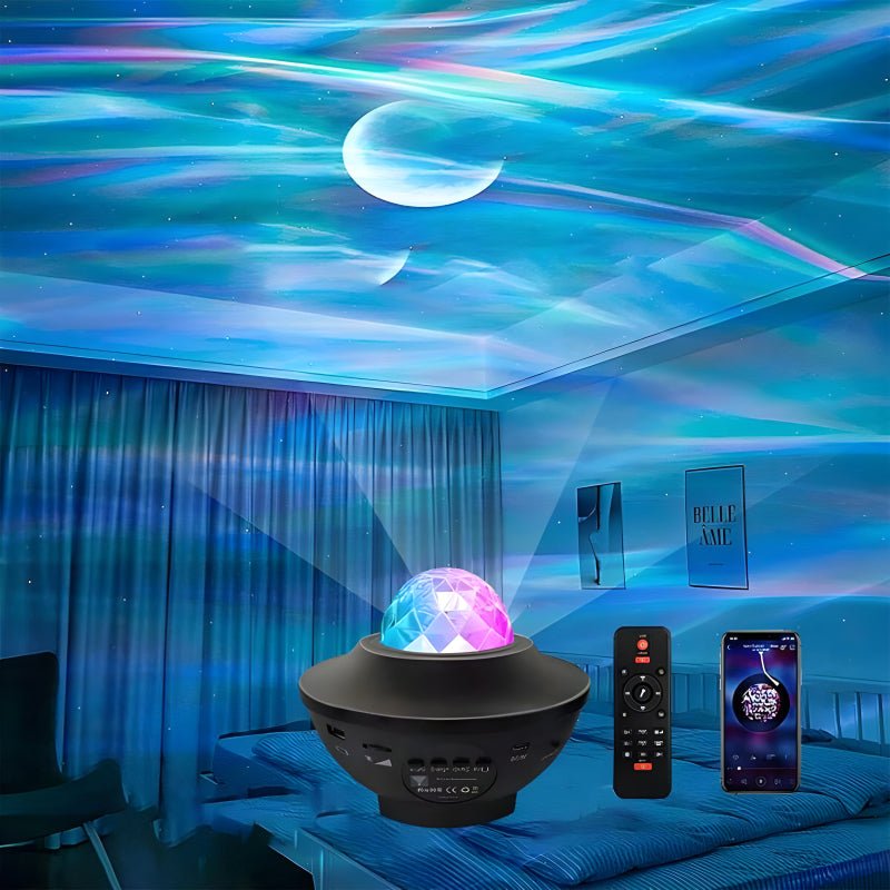 2 in 1 Galaxy projector with Bluetooth speaker
