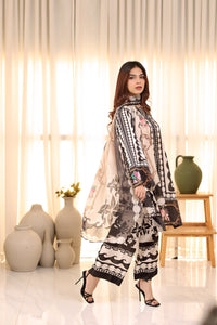Stitched Printed 2PC (Black) Free shipping