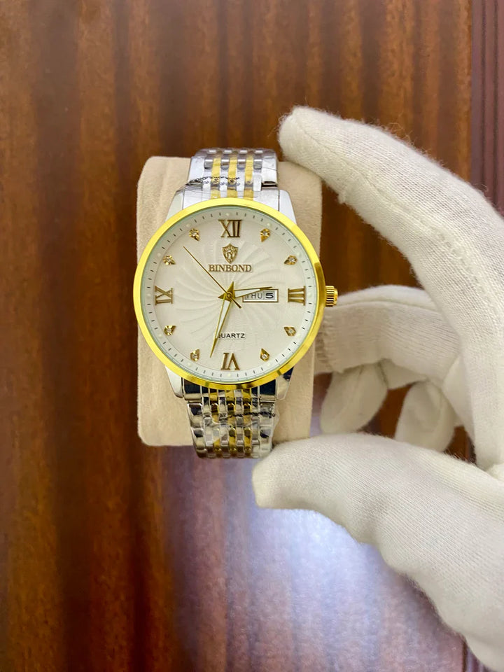 BINBOND Orignal quality stainless steel waterproof watches