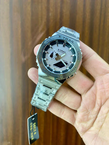 Double time original watch stainless steel