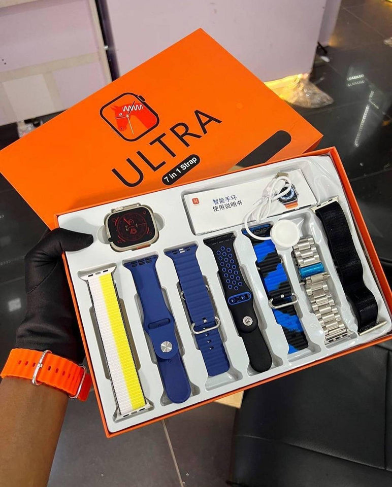 "7-in-1 Ultra Smartwatch with Lexafit Software (Waterproof)"