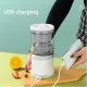 Electric Citrus Juicer - USB Rechargeable, Easy Press & Clean